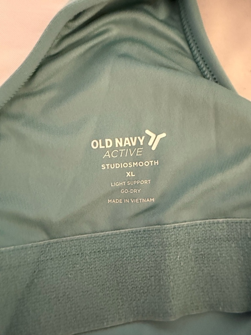 Old Navy luminous blue Active Sports Bra - Picture 3 of 3